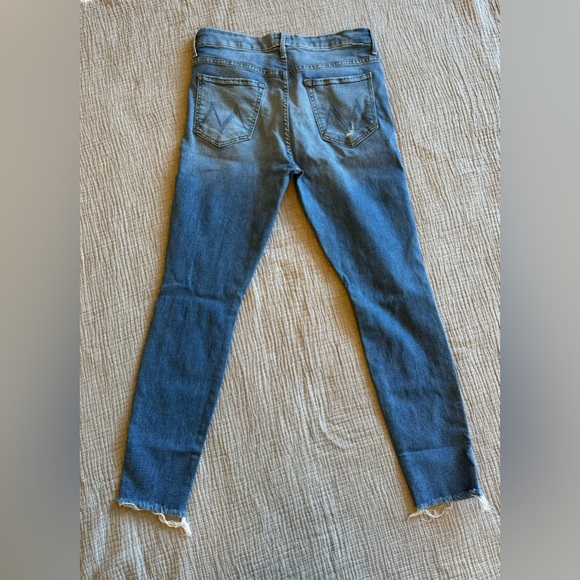 Mother High Waisted Looker Ankle Fray sz 30 - Picture 6 of 14